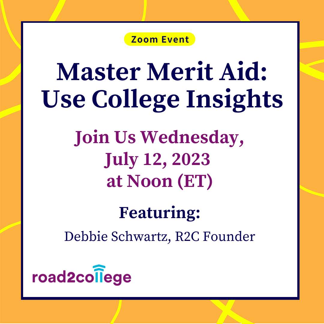 Master Merit Aid Use R2C Insights 7/12/23 at Noon