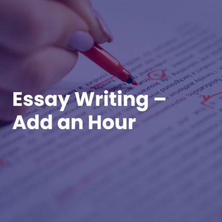 Essay Writing – Add an Hour