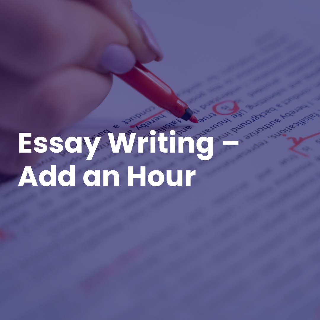 Essay Writing - Add an Hour