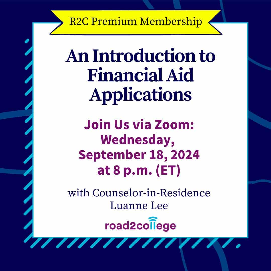 An Introduction to Financial Aid Applications 9-18-24 8 pm ET