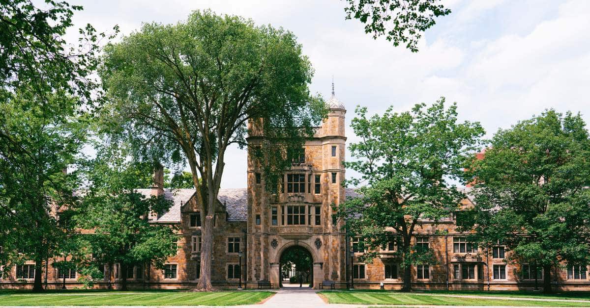Building on the University of Michigan campus