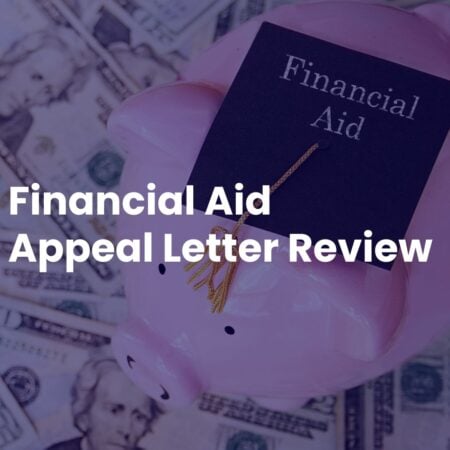 Financial Aid Appeal Letter Review