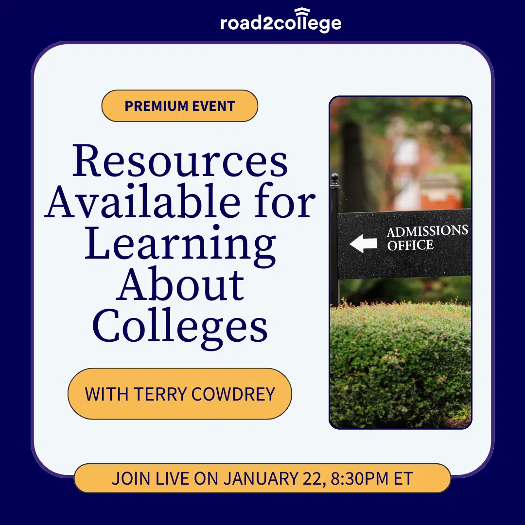 Resources Available for Learning About Colleges 1-22-25