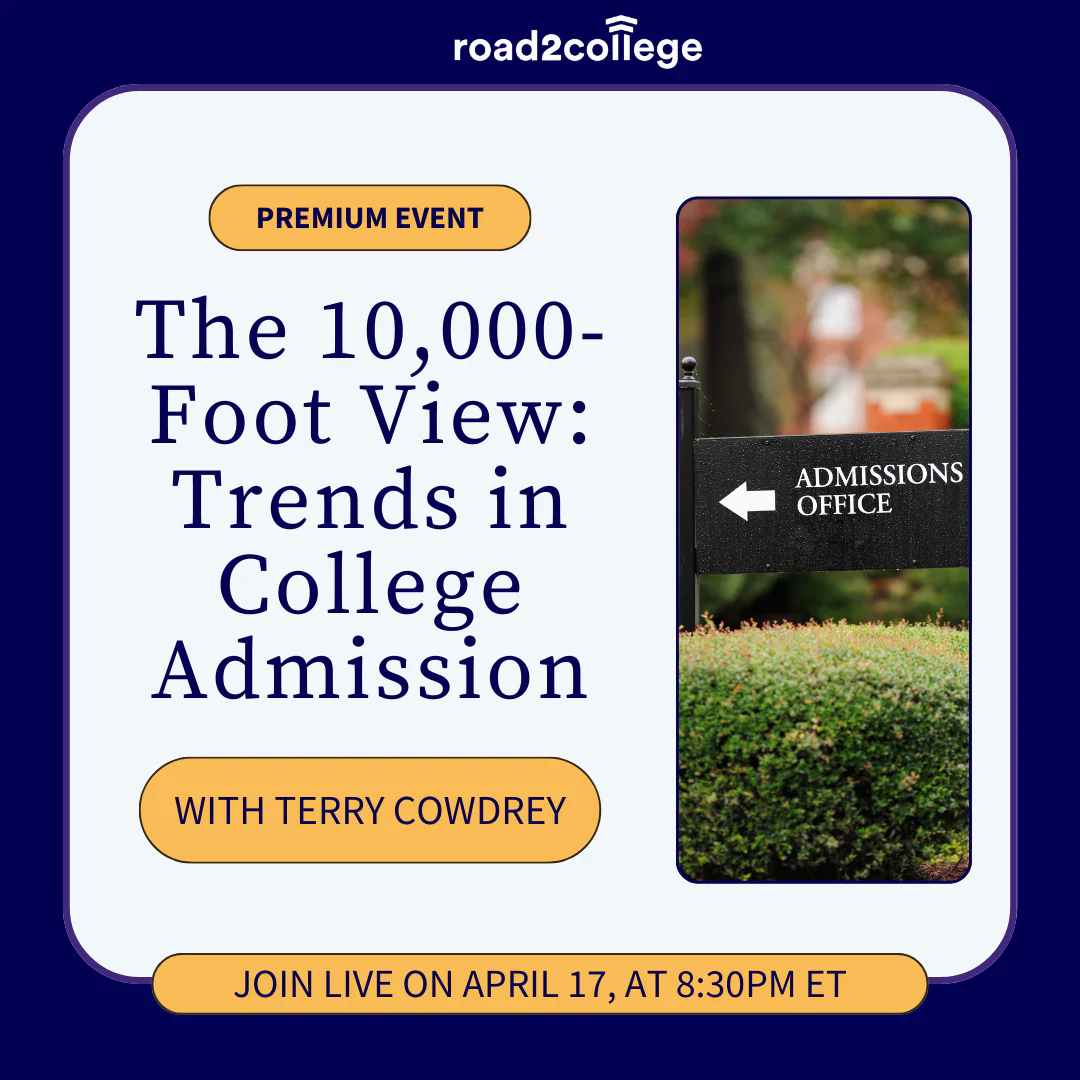 The 10,000-Foot View Trends in College Admission (41725)