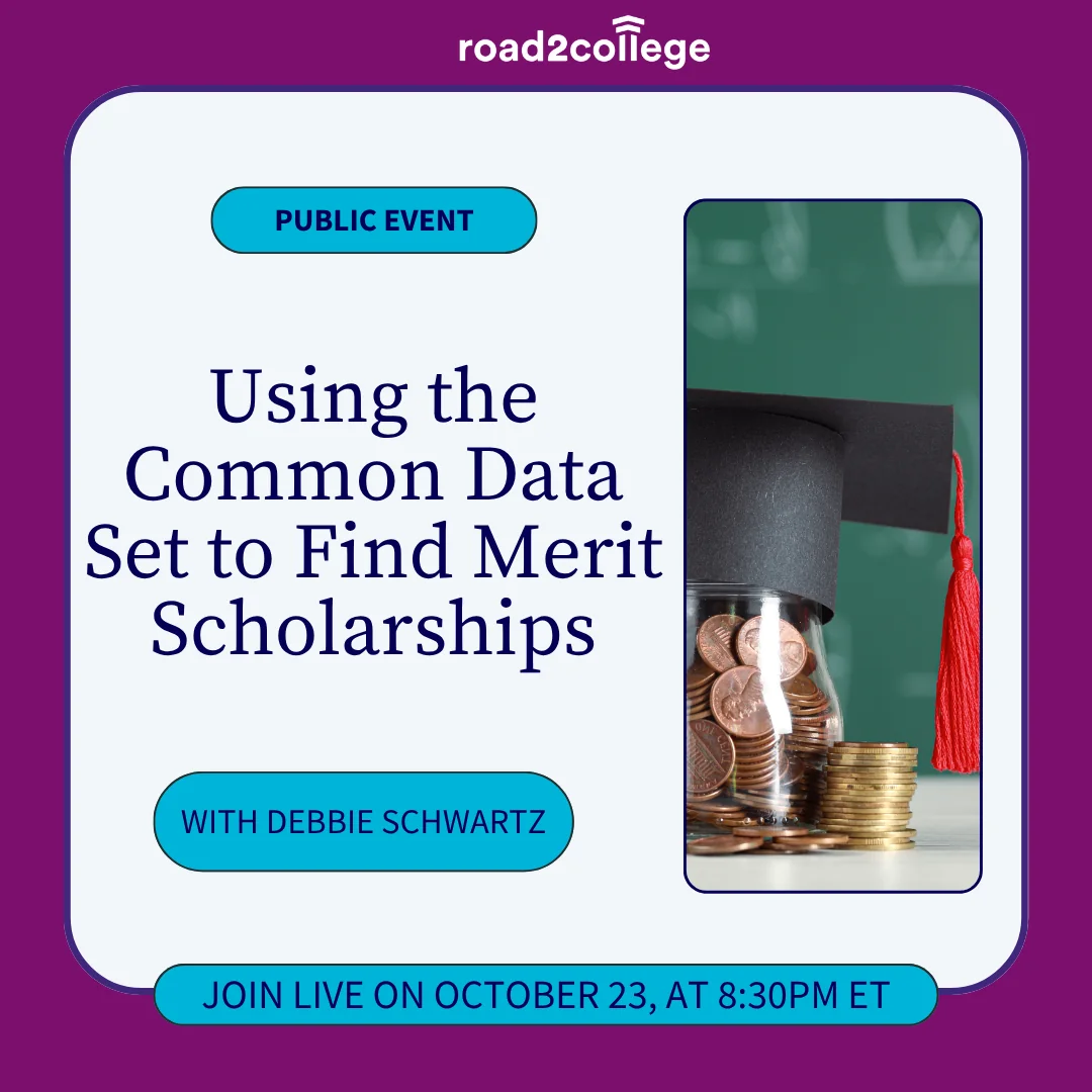 Using the Common Data Set to Find Merit Scholarships 10-23-25