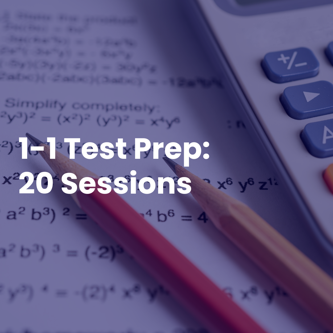 Test Prep 20 Sessions